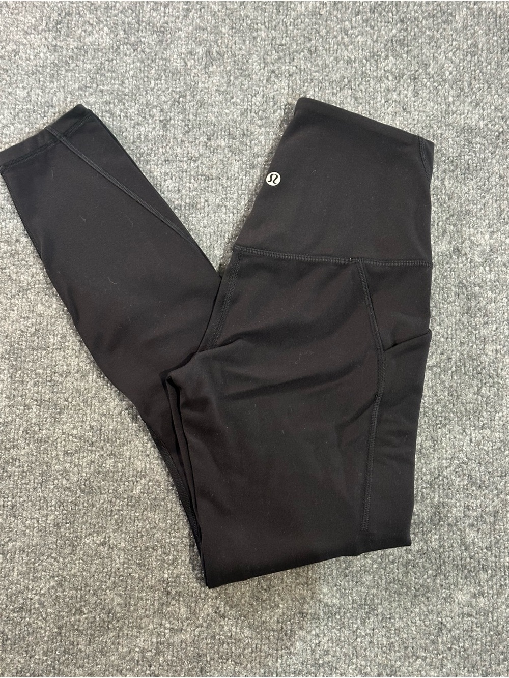 lululemon athletica Women’s Black High-Rise Pocket Leggings with Pockets